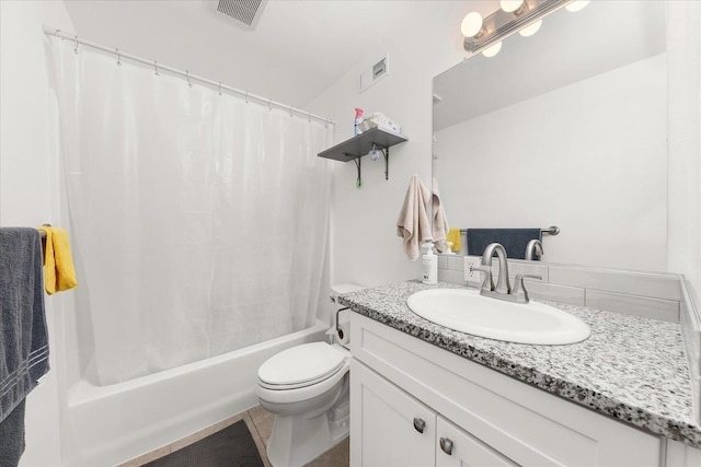 17609 E 2nd Ln, Spokane Valley, WA 99016 - full bath with vanity and shower / bathtub combination with curtain