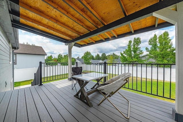 17609 E 2nd Ln, Spokane Valley, WA 99016 - deck featuring a yard