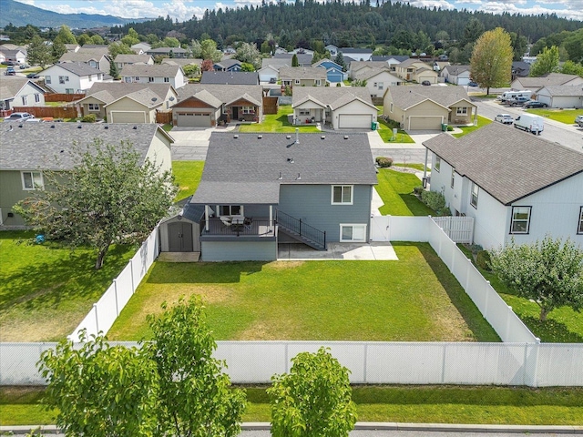 17609 E 2nd Ln, Spokane Valley, WA 99016 - aerial perspective of suburban area