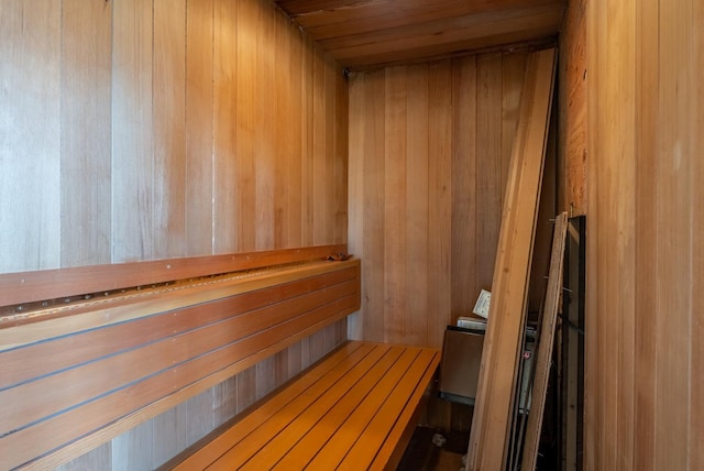 6624 S Ben Burr Rd, Spokane, WA 99223 - relaxing sauna / steam room with wooden walls and wood ceiling