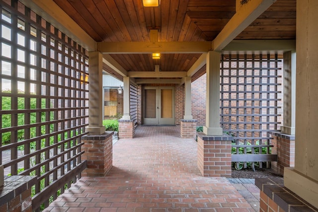 6624 S Ben Burr Rd, Spokane, WA 99223 - doorway to property with brick siding
