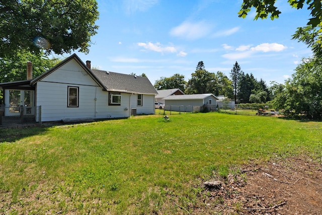 2815 N Bowman Rd, Spokane Valley, WA 99212 - back of property featuring a chimney