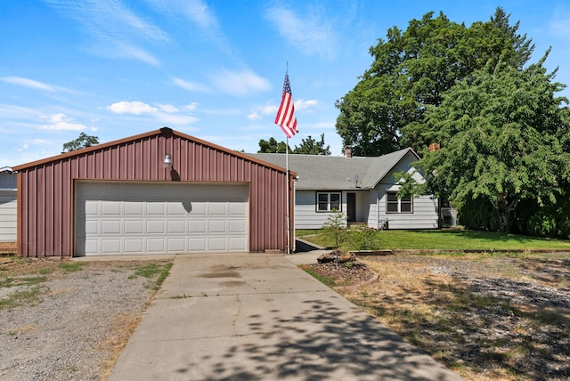 2815 N Bowman Rd, Spokane Valley, WA 99212 - ranch-style house featuring a garage and board and batten siding
