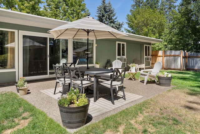 12524 E 20th Ave, Spokane Valley, WA 99216 - view of patio / terrace with outdoor dining area