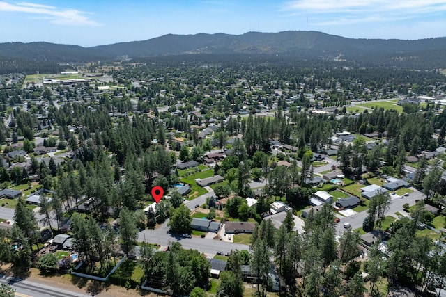 12524 E 20th Ave, Spokane Valley, WA 99216 - aerial view of property's location featuring mountains
