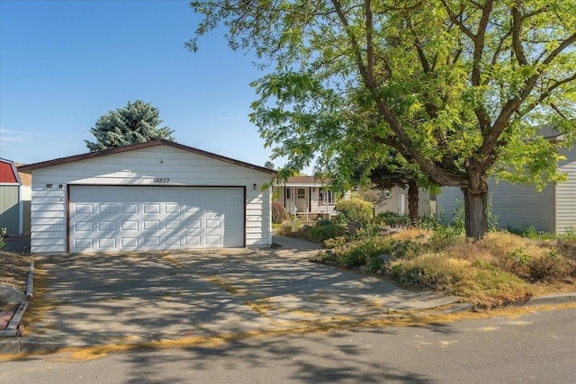 18822 E Montgomery Dr, Otis Orchards, WA 99027 - ranch-style home featuring a detached garage