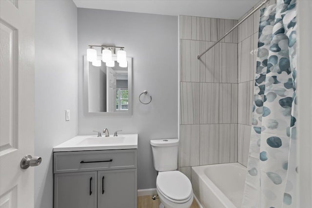 2224 N Lily Rd, Spokane, WA 99212 - bathroom featuring vanity and shower / tub combo with curtain