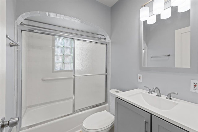 2224 N Lily Rd, Spokane, WA 99212 - full bath with vanity and combined bath / shower with glass door