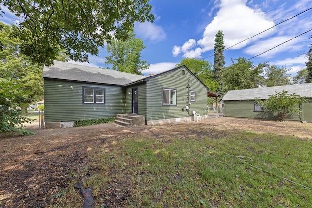 2224 N Lily Rd, Spokane, WA 99212 - rear view of property