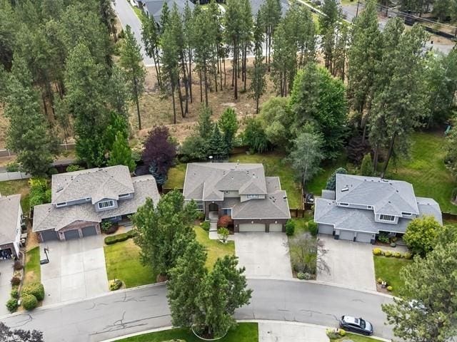 4332 S Greystone Ln, Spokane, WA 99223 - aerial perspective of suburban area