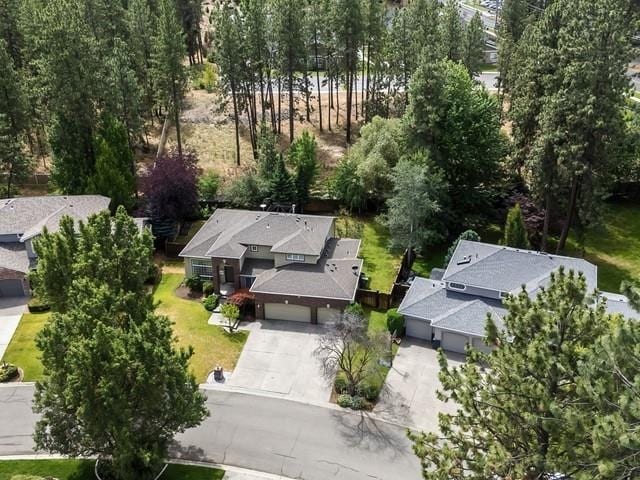 4332 S Greystone Ln, Spokane, WA 99223 - aerial view of property and surrounding area
