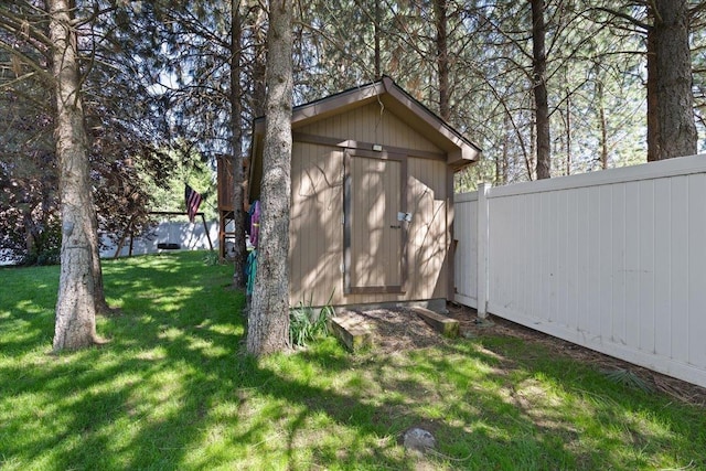 5808 N Hermosa Cir, Otis Orchards, WA 99027 - view of shed