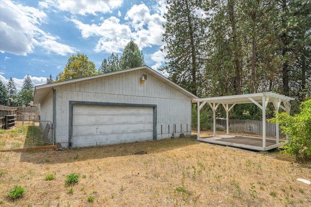 415 E Shiloh Hills Dr, Spokane, WA 99208 - view of detached garage