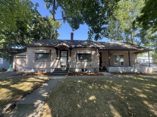5504 N Post St, Spokane, WA 99205 - bungalow-style home with a porch