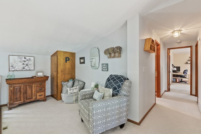 5321 Pinebrook Ct, Spokane, WA 99206 - sitting room with light colored carpet and vaulted ceiling