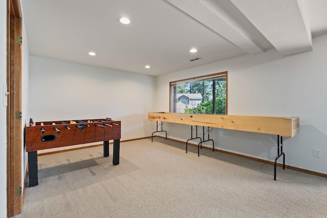 5321 Pinebrook Ct, Spokane, WA 99206 - game room with carpet flooring and recessed lighting