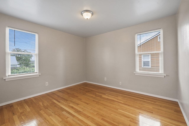 2509 W Upton Ave, Spokane, WA 99205 - spare room featuring light wood-type flooring and baseboards