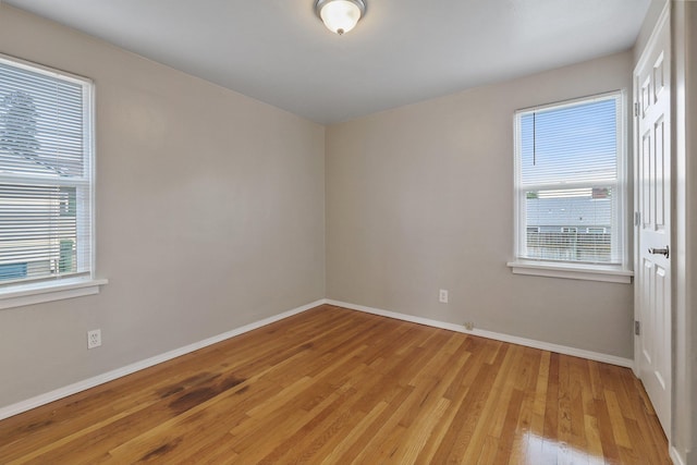 2509 W Upton Ave, Spokane, WA 99205 - unfurnished room with baseboards and light wood finished floors