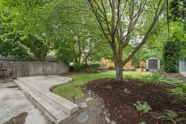 1501 S Maple St, Spokane, WA 99203 - fenced backyard with a shed and a patio
