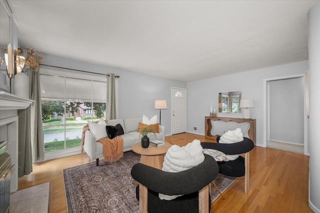 1501 S Maple St, Spokane, WA 99203 - living room with light wood-type flooring