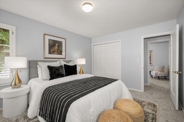 1501 S Maple St, Spokane, WA 99203 - bedroom with light carpet and a closet