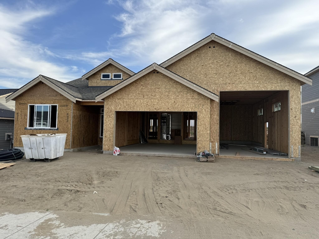 18050 E Wind Rose Ave, Spokane Valley, WA 99016 - property in mid-construction with roof with shingles
