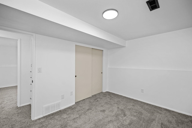 12024 E Buckeye Ave, Spokane Valley, WA 99206 - basement with carpet floors and baseboards