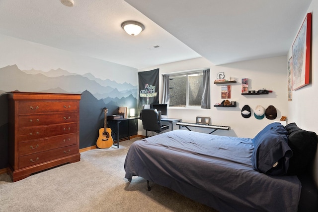 17110 E Daybreak Ln, Spokane Valley, WA 99016 - bedroom with carpet floors and an office area