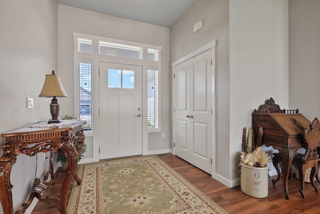 8510 N Jodi St, Spokane, WA 99208 - foyer entrance featuring healthy amount of natural light and wood finished floors