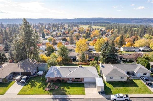 5801 N Drumheller St, Spokane, WA 99205 - aerial view of residential area