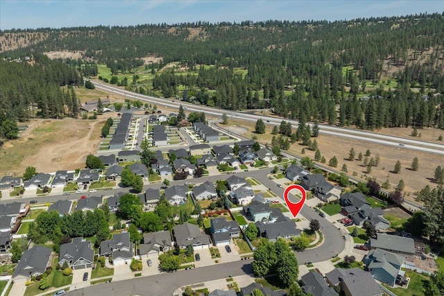 5916 S Division St, Spokane, WA 99224 - aerial overview of property's location with nearby suburban area