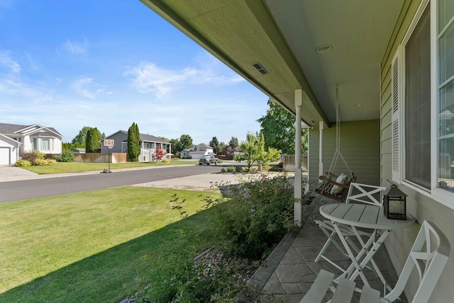 17813 N Lidgerwood St, Colbert, WA 99005 - view of patio with a residential view