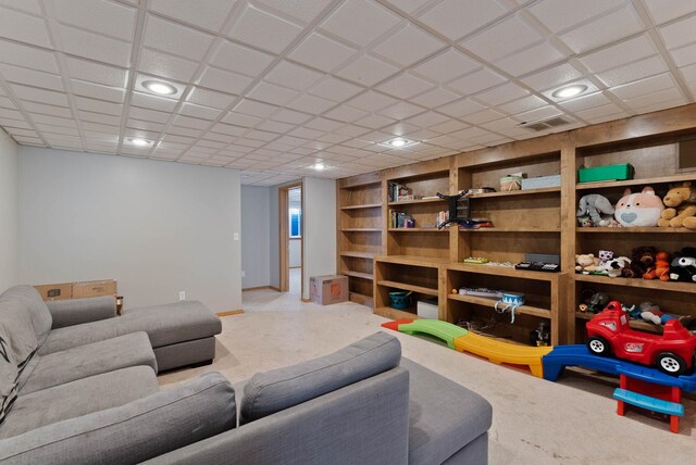 17813 N Lidgerwood St, Colbert, WA 99005 - living room with built in features and recessed lighting