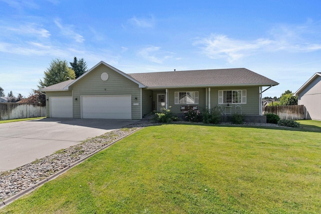 17813 N Lidgerwood St, Colbert, WA 99005 - ranch-style home featuring a garage, concrete driveway, and roof with shingles