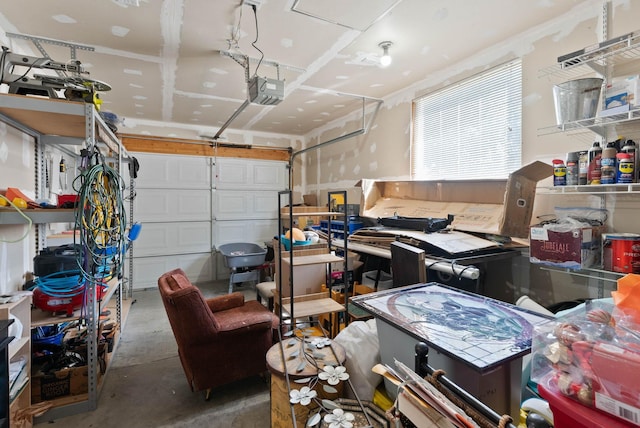 17813 N Lidgerwood St, Colbert, WA 99005 - garage featuring a garage door opener