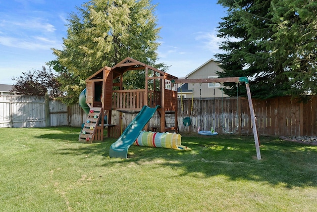 17813 N Lidgerwood St, Colbert, WA 99005 - view of playground with a fenced backyard
