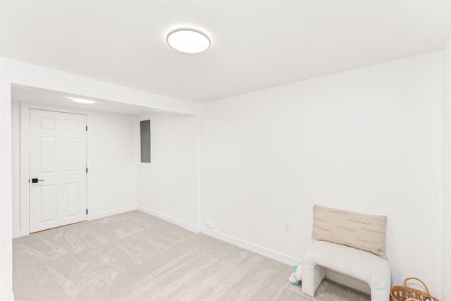 1227 E Providence Ave, Spokane, WA 99207 - unfurnished room featuring electric panel and carpet floors