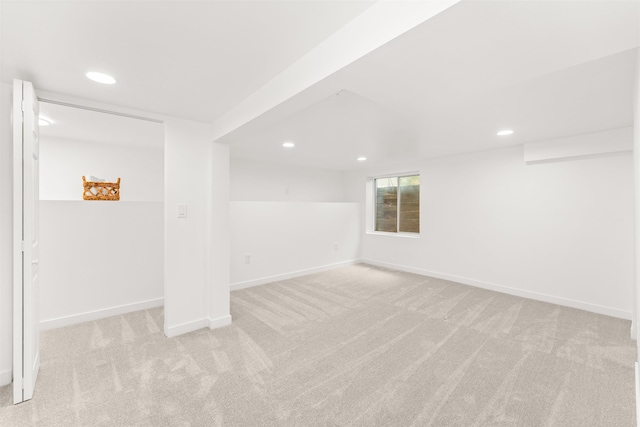1227 E Providence Ave, Spokane, WA 99207 - empty room with recessed lighting and carpet flooring