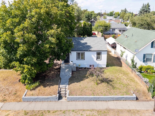 1227 E Providence Ave, Spokane, WA 99207 - aerial view of property and surrounding area