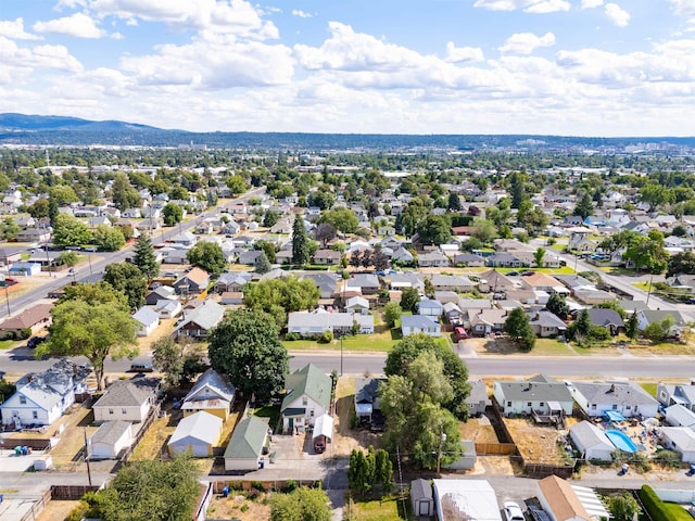 1227 E Providence Ave, Spokane, WA 99207 - aerial perspective of suburban area with a mountainous background