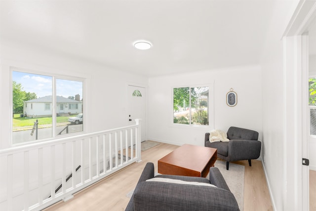 1227 E Providence Ave, Spokane, WA 99207 - sitting room with light wood-type flooring and baseboards