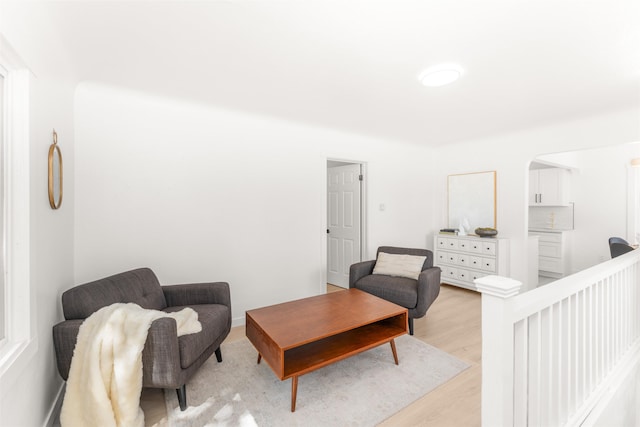 1227 E Providence Ave, Spokane, WA 99207 - living room featuring light wood-type flooring