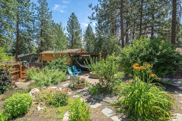 8024 E Elde Dr, Spokane, WA 99212 - view of yard featuring a patio