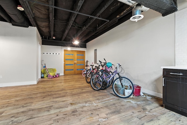315 W Riverside Ave Unit 101, Spokane, WA 99201 - below grade area with light wood-type flooring
