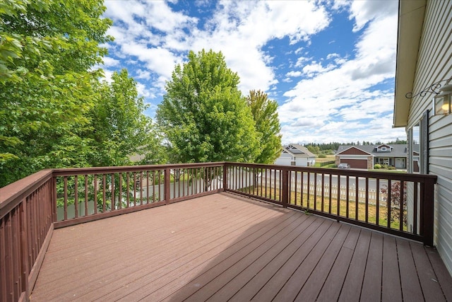 10002 W Richland Rd, Cheney, WA 99004 - deck featuring a residential view