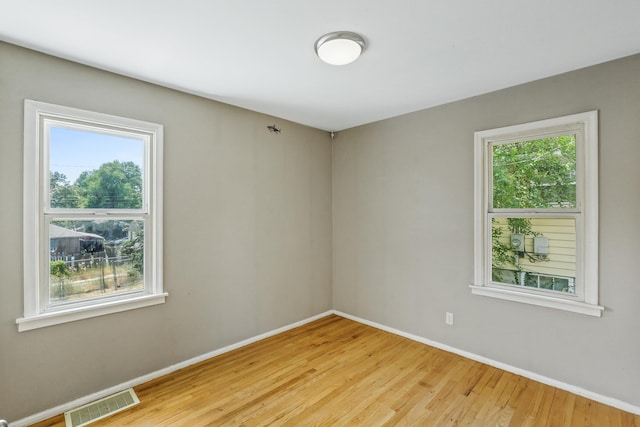 3608 E Fairview Ave, Spokane, WA 99217 - spare room featuring healthy amount of natural light and light wood-type flooring