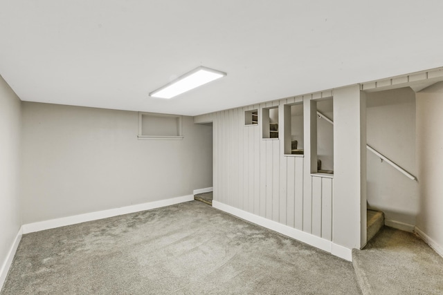 3608 E Fairview Ave, Spokane, WA 99217 - finished below grade area with carpet and stairway