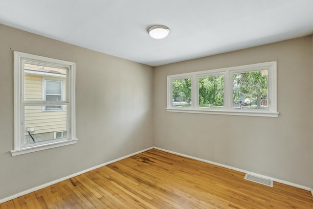 3608 E Fairview Ave, Spokane, WA 99217 - unfurnished room with baseboards and light wood finished floors