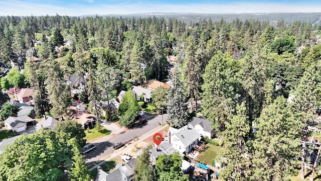452 W 26th Ave, Spokane, WA 99203 - aerial overview of property's location featuring a forest