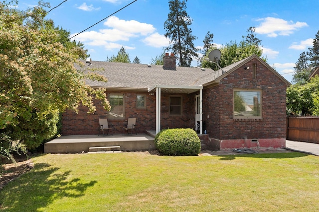 818 W 27th Ave, Spokane, WA 99203 - view of front of house featuring brick siding, a chimney, and a shingled roof